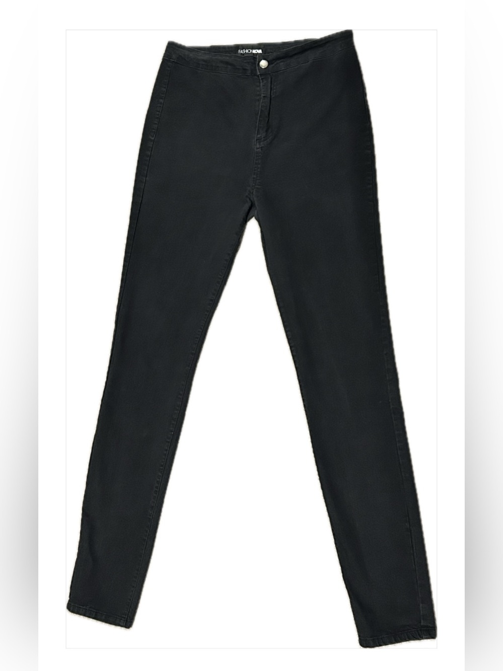 Women's Black High-Rise Skinny Jeans